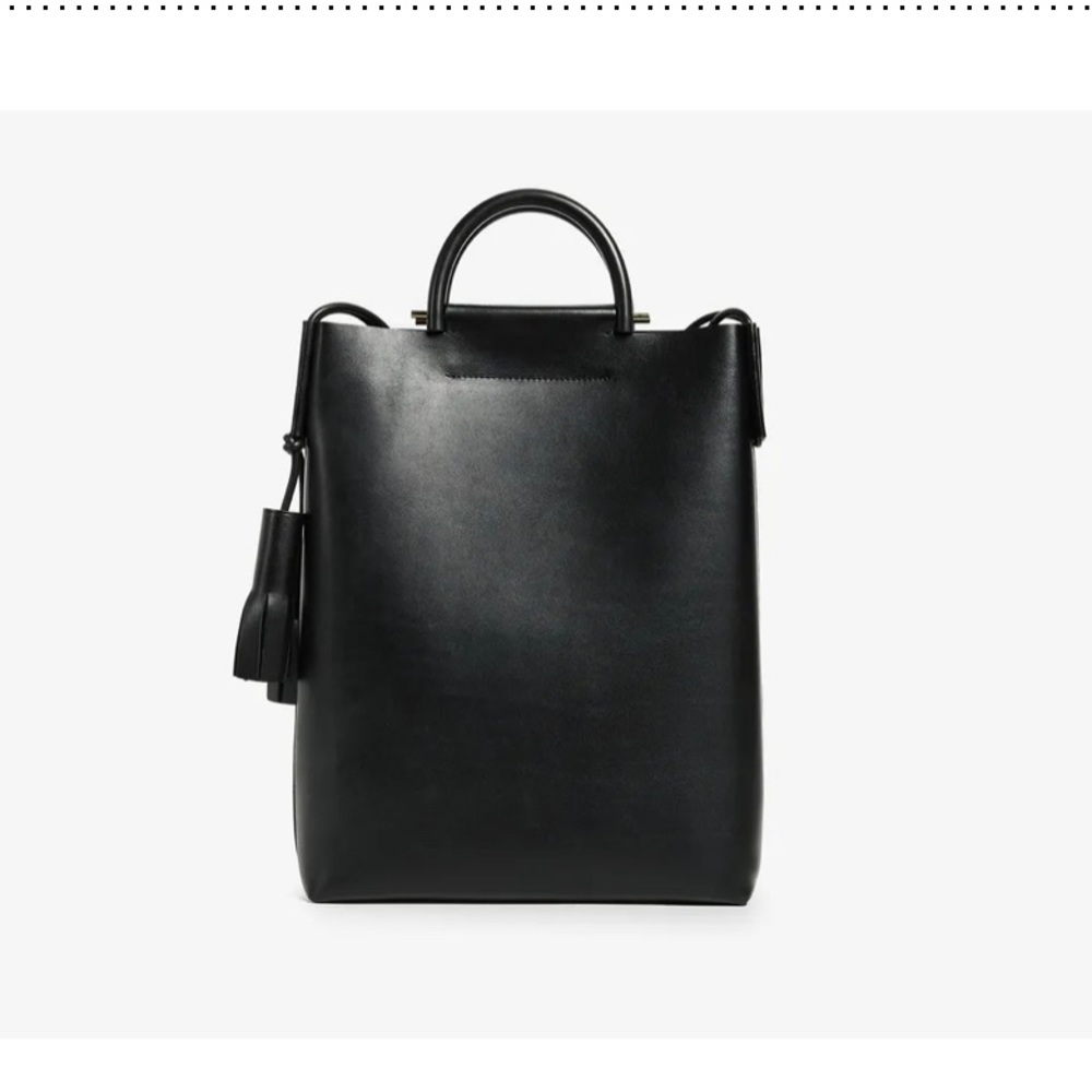 Building Block Bag | Black | Leather | Shoulder Bag | 13’’ laptop